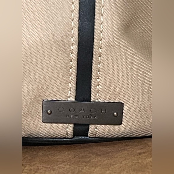 Tan and Black Coach Purse - Picture 10 of 10